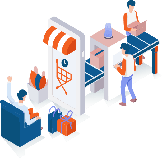 Retail, Ecommerce icon